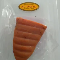 Oeufs de cabillaud fumés a chaud