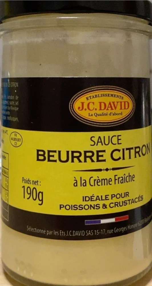 Sauce Beure Citron