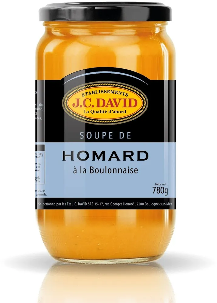 Soupe de Homard à la Boulonnaise