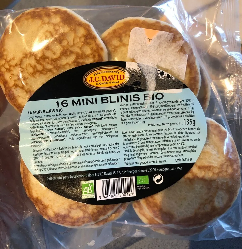 Mini blinis