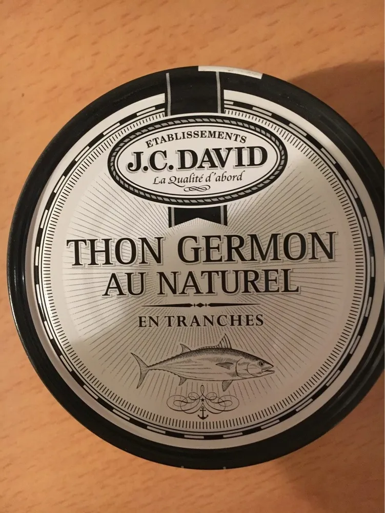 Thon Germon au naturel