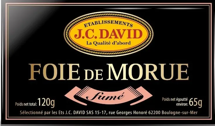 Foie de morue fumé