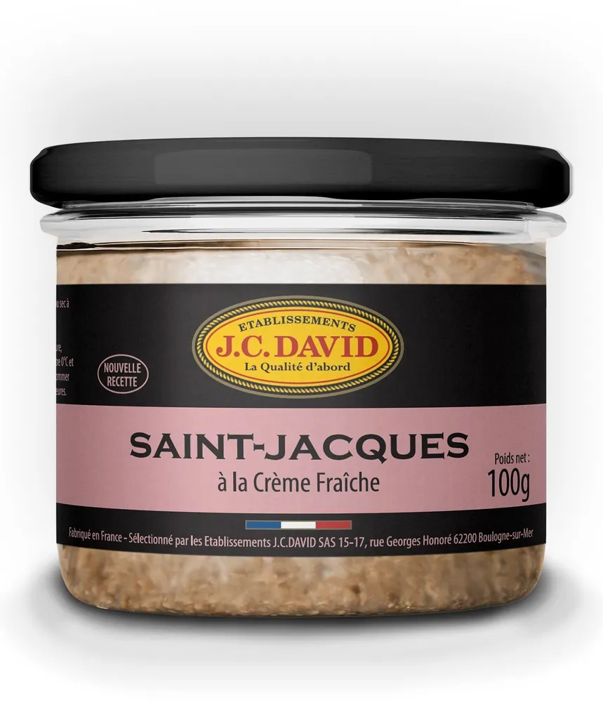 Saint-Jacques à la crème fraîche
