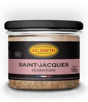Saint-Jacques à la crème fraîche