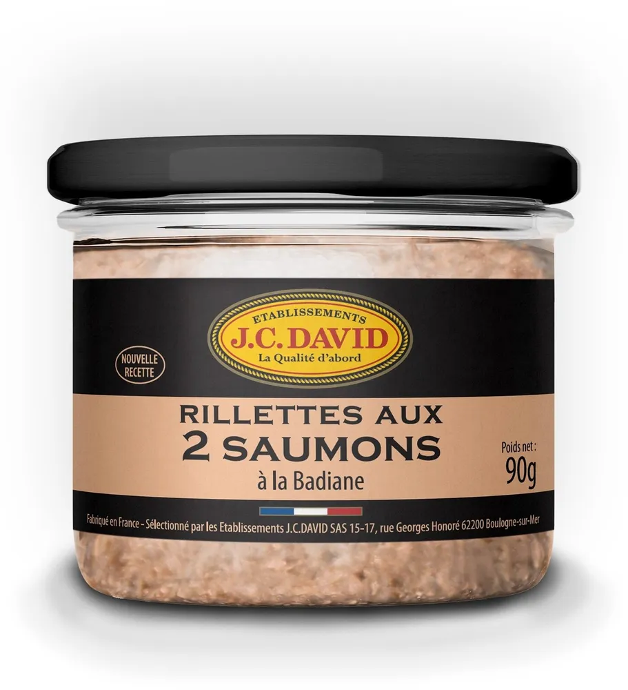 Rillettes aux deux Saumons à la Badiane