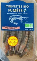 Crevettes bio fumées