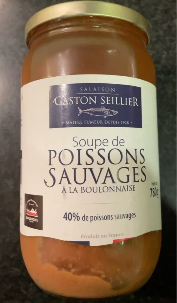 Soupe de poissons sauvages à la boulonnaise