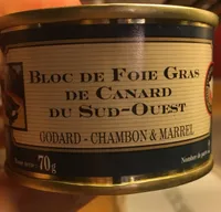 Bloc de foie gras de canard du Sud-Ouest