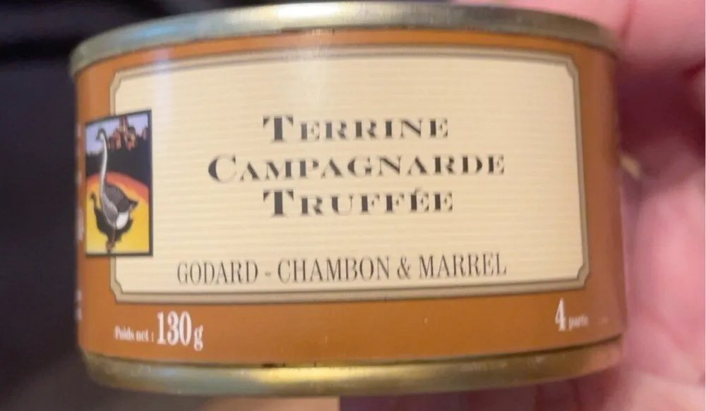 Terrine campagnarde truffée