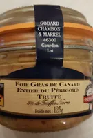 Foie gras de canard du perigord truffe