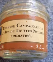 Terrain campagnarde au jus de truffes noires aromatisée