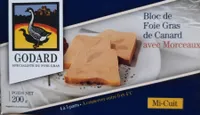 Bloc de foie Gras de canard avec morceaux