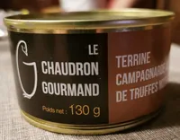 Terrine campagnarde au jus de truffes noires