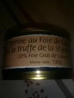Terrine au foie gras de canard