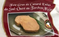 Foie gras de canard entier du Sud-Ouest au torchon Mi-Cuit