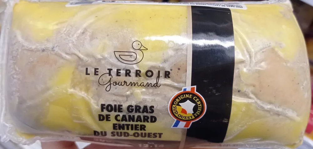 Foie gras de canard entier du Sud-Ouest