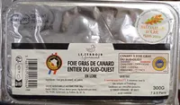 Foie gras de canard entier du Sud-Ouest en lobe