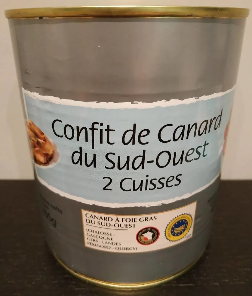 Confit de Canard du Sud-Ouest 2 cuisses