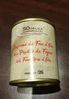 Suprême de foie d'oie pépites de figues