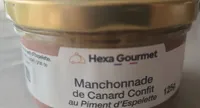 Manchonnade de canard confit