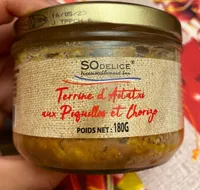 Terribe d'Aitatxi aux Piguillos et Chorizo