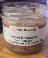 Terrine basquaise aux piquillos et au piment d'espelette