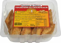 Tourtons fromage de chèvre