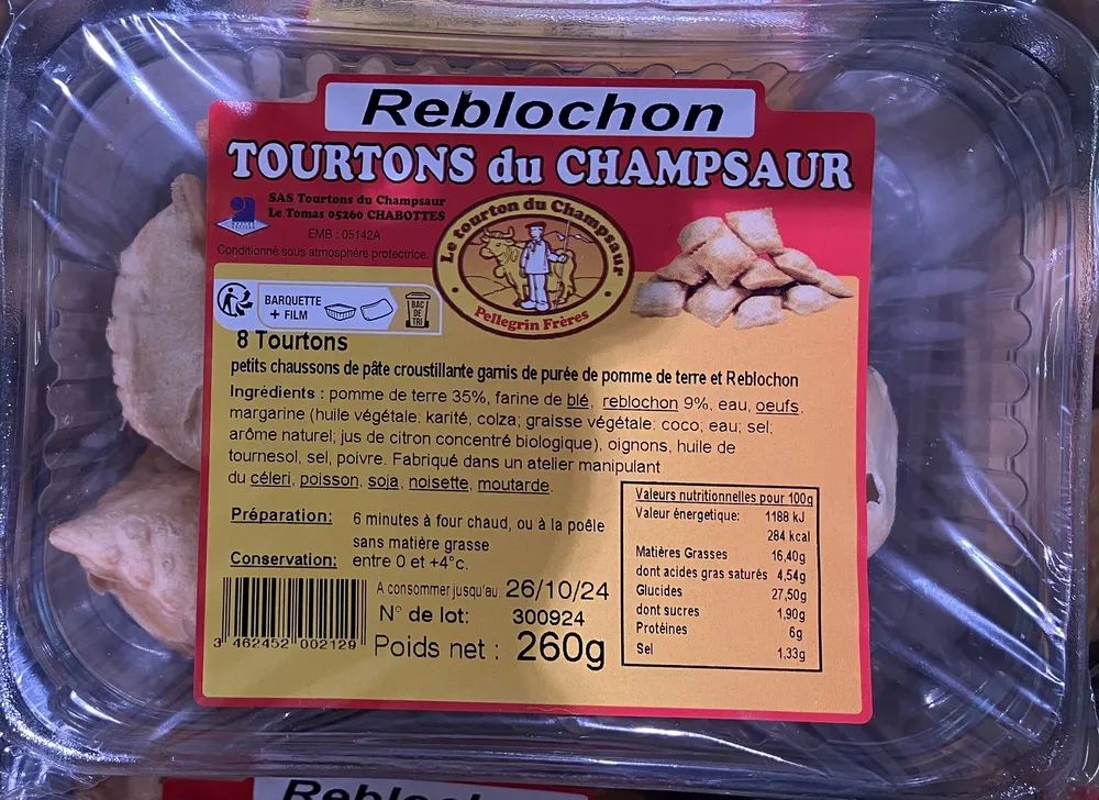 Tourtons Au Reblochon, Les 8