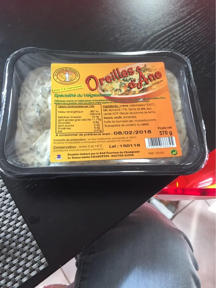 Oreilles d'Âne SAVEURS DES MONTAGNES