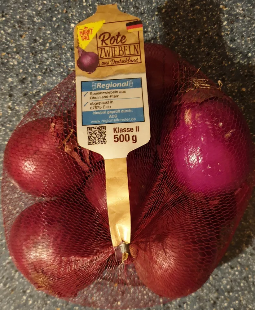 Rote Zwiebeln