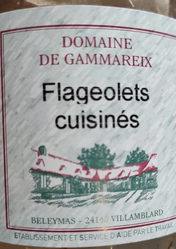 Flageolets cuisinés