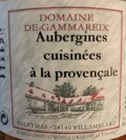 Aubergines cuisinées à la provençale