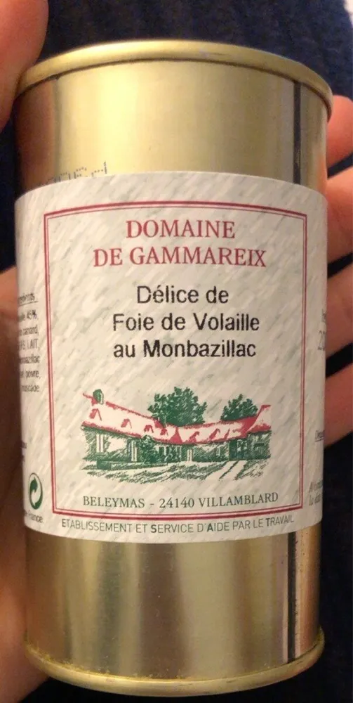 Delice De Foie De Volaille Au Monbazillac