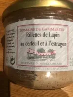 Rillettes de lapin au cerfeuil et a l'estragon