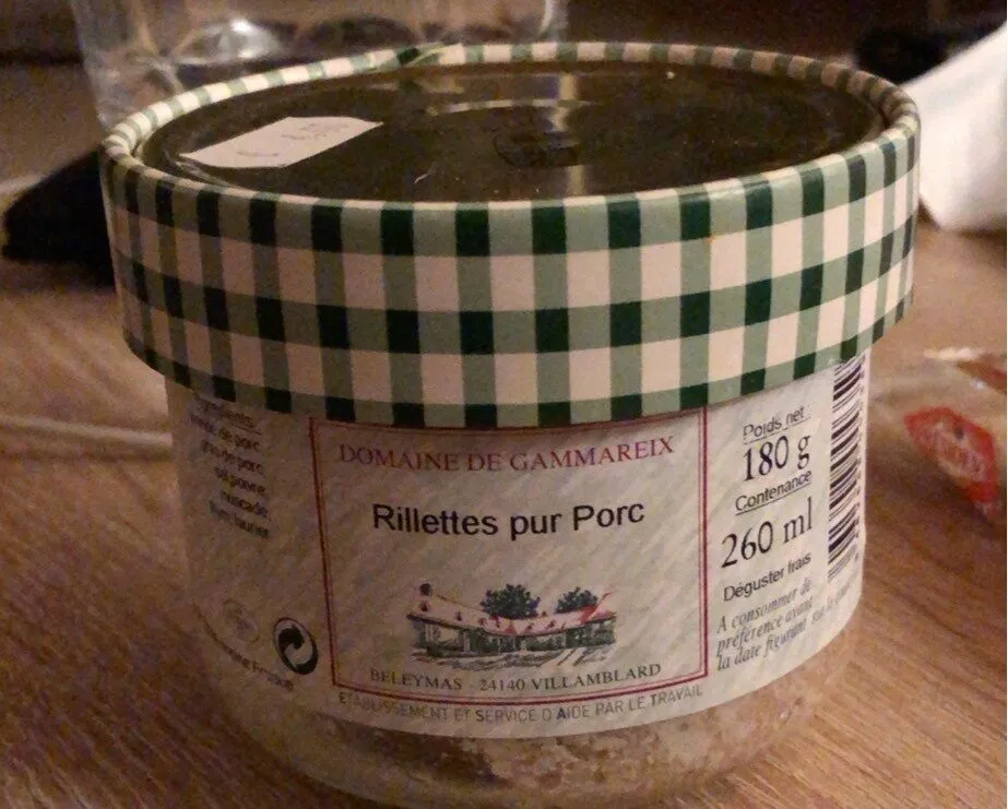 Rillettes pur porc