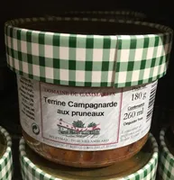 Terrine campagnarde aux pruneaux