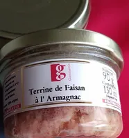 Terrine de Faisan à l'Armagnac
