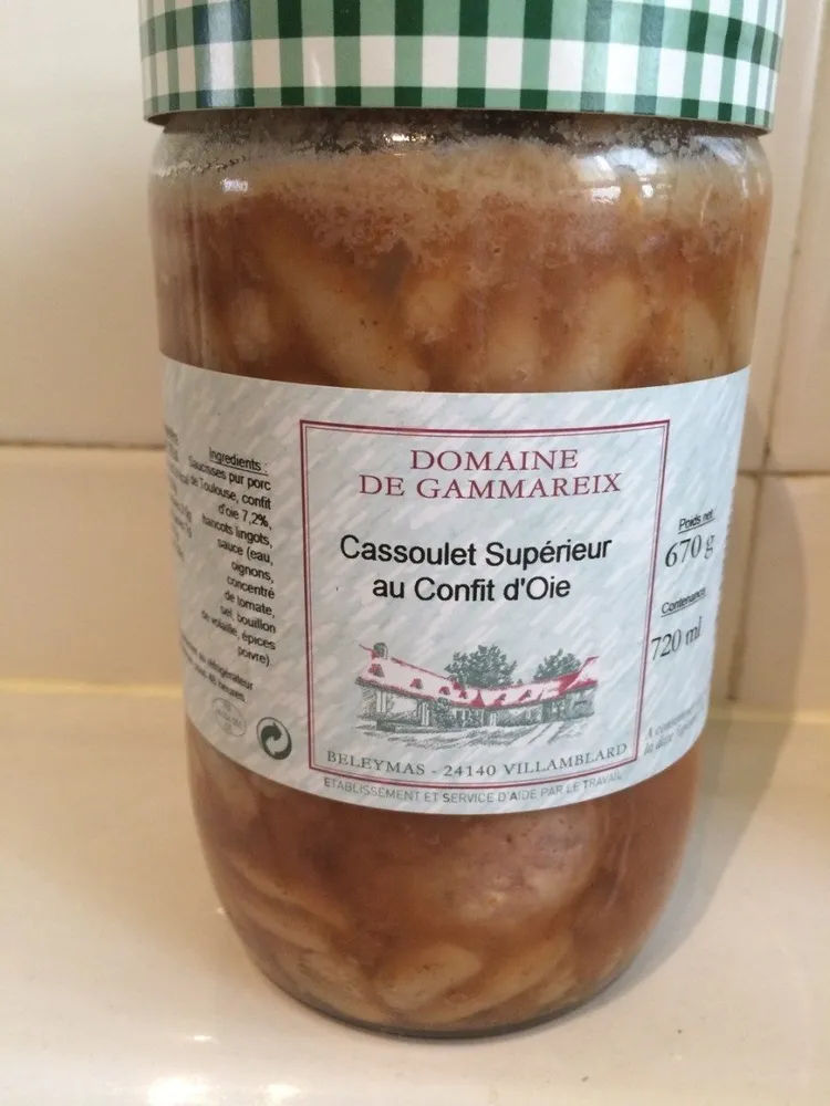 Cassoulet Superieur au confit d'oie