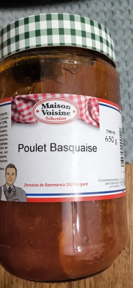 Poulet basquaise