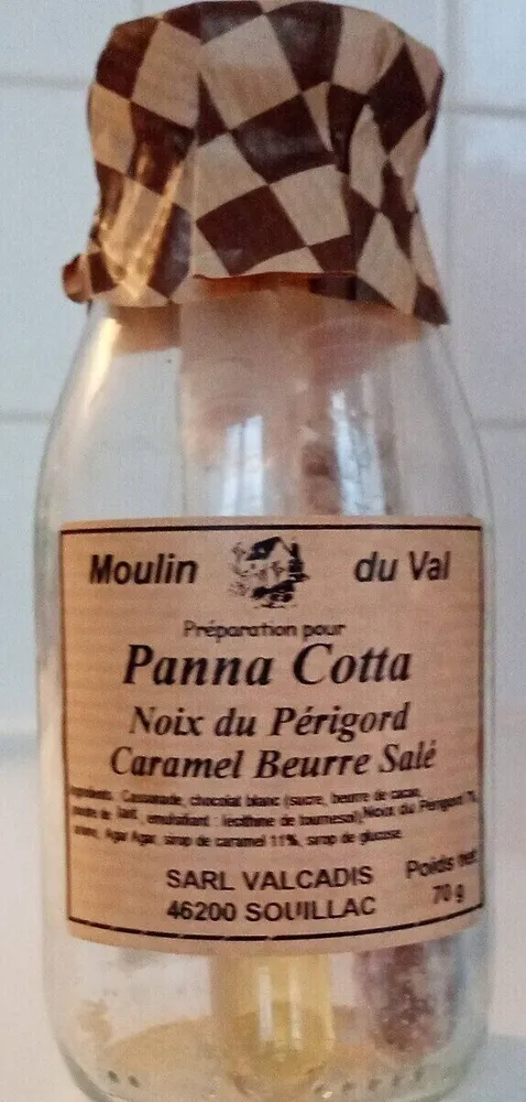 Préparation pour panna cotta