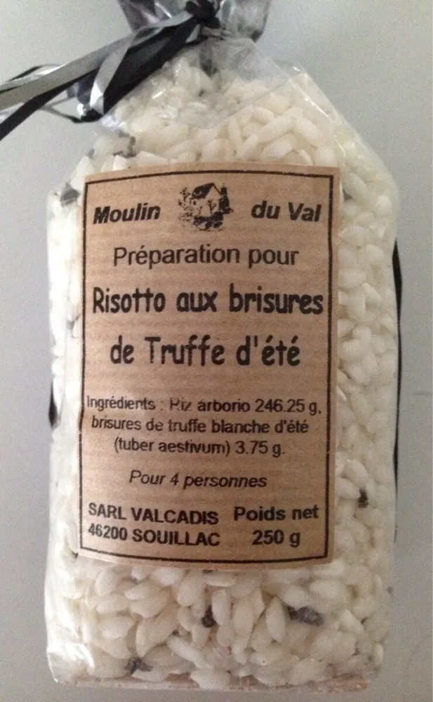 Risotto aux brisures de truffe d'été