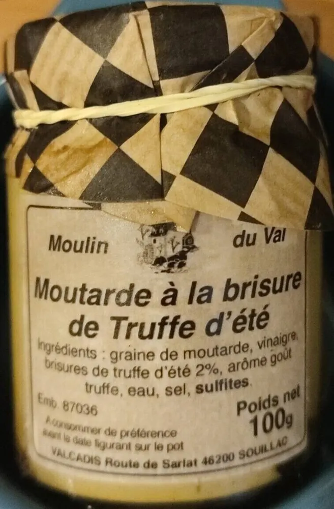 Moutarde a la brisure de truffe