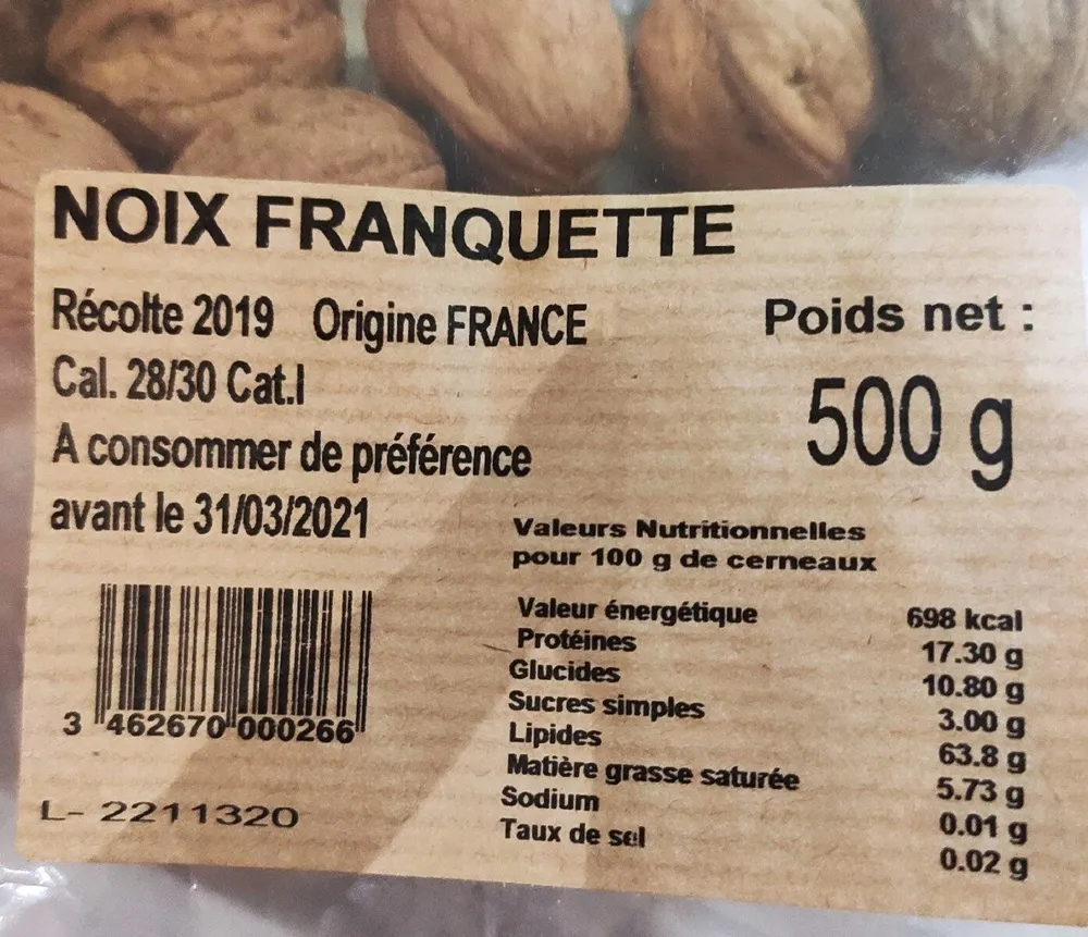 noix du quercy