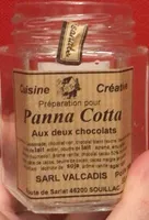 Panna cotta deux chocolats