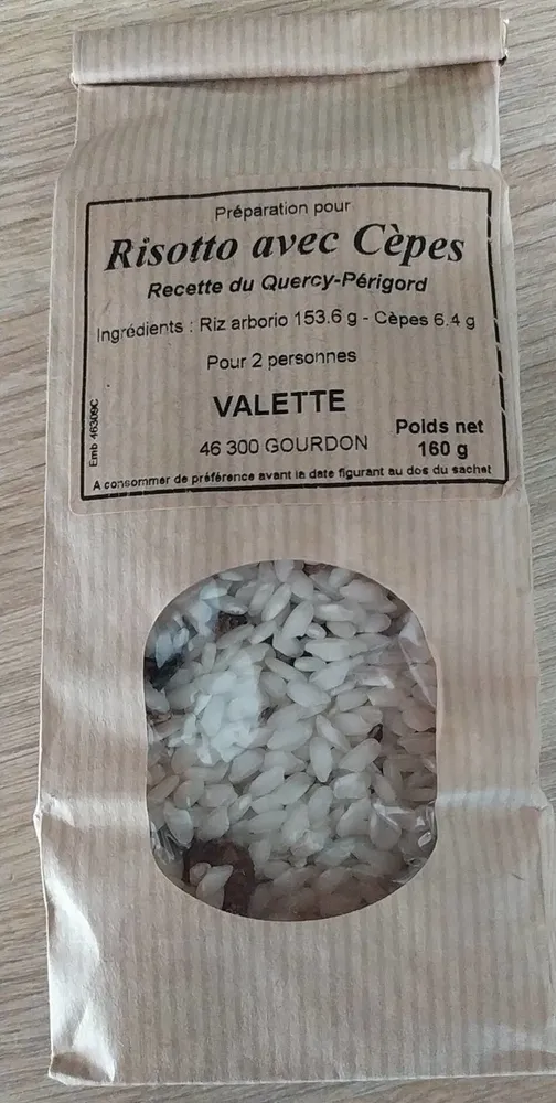 Risotto avec cèpes