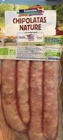Chipolatas nature x4