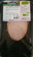 Rôti porc fumé bio
