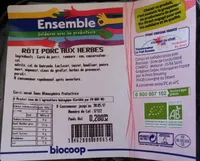 Rôti porc aux herbes