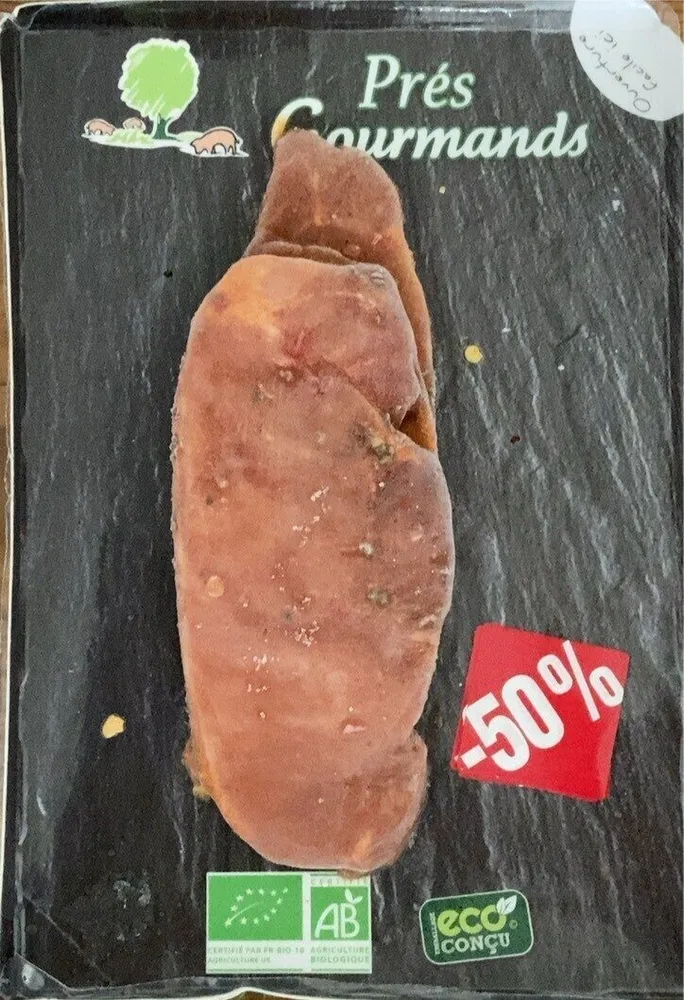 Lomo de porc bio mariné