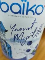 Yaourt myrtille